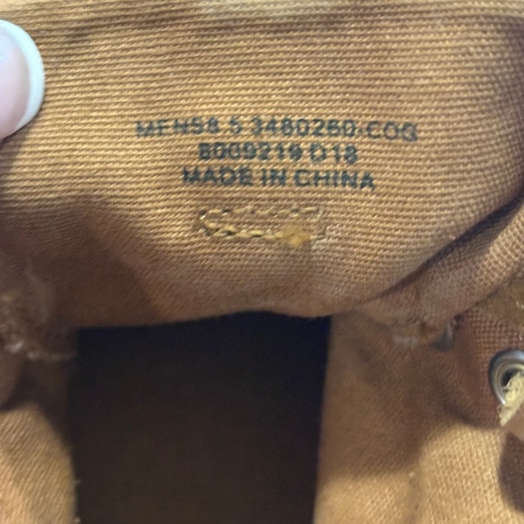 Frye Ludlow Chukka Men’s  Sneaker- Canvas -Cognac Size 8.5 - Picture 8 of 8